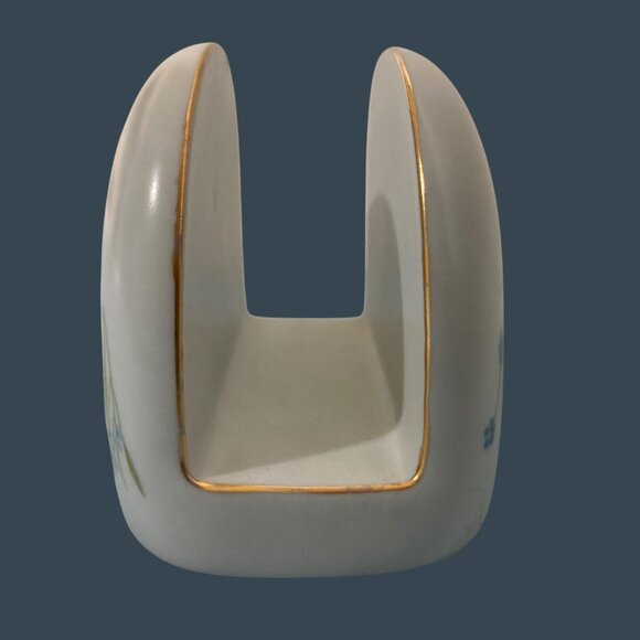 Cor Day Lily 1987 Vintage Napkin Letter Note Holder - Picture 3 of 7